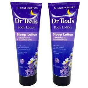 Dr Teal's Sleep Body Lotion with Melatonin & Essential Oils X 2
